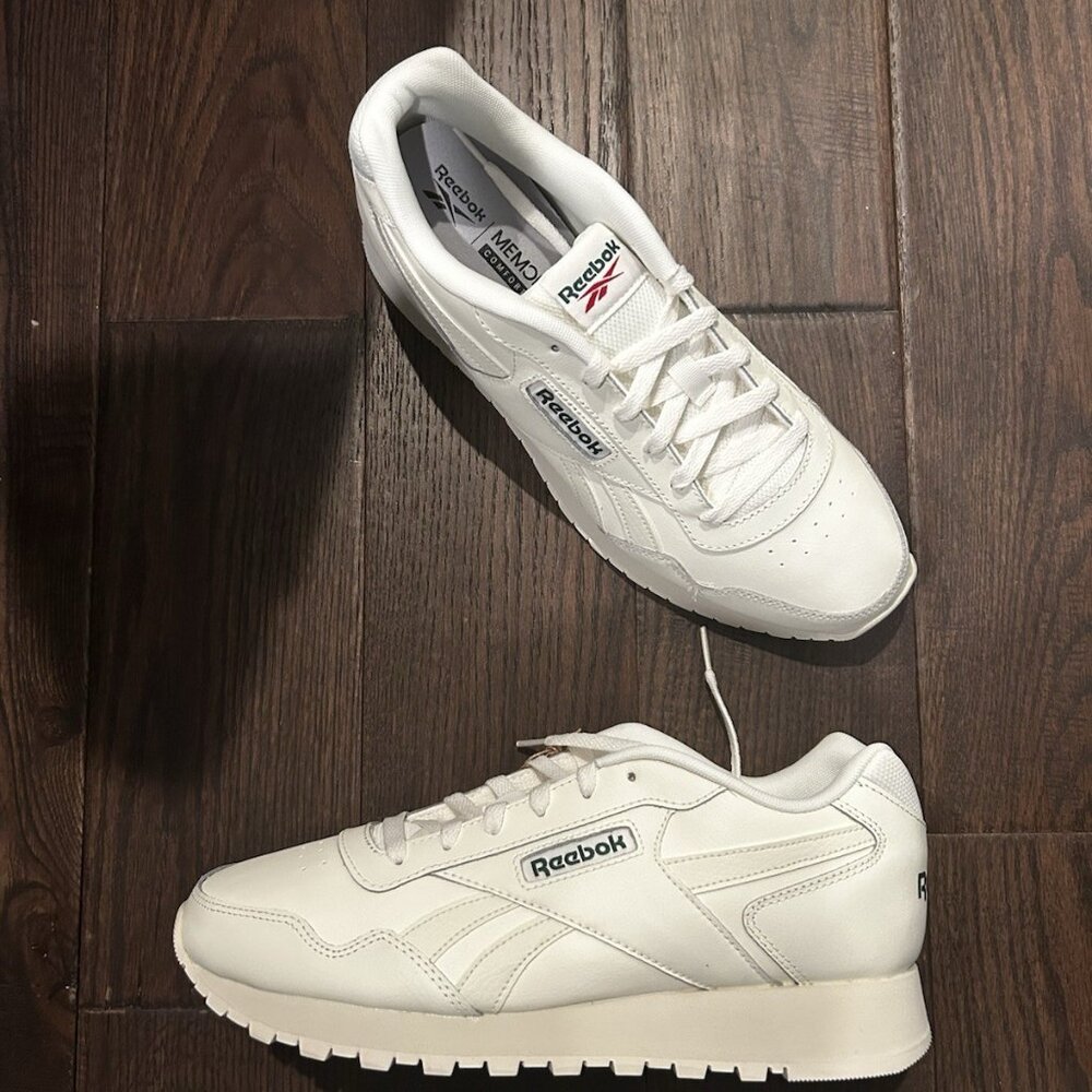 Reebok Glide Sneakers Men's Size 10.5 White/ Green GW4788